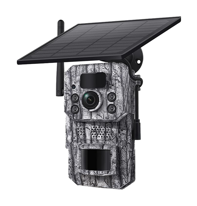 Cámara de Fototrampeo 4G Solar con Tarjeta SIM y Visión Nocturna HD