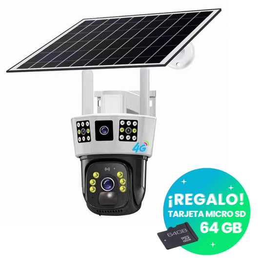 Cámara Solar de Videovigilancia 4G